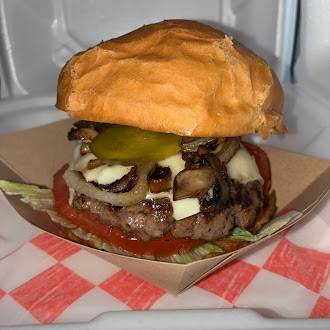 Mushroom Swiss Burger